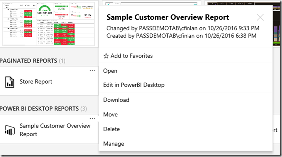 Power BI On-Premises