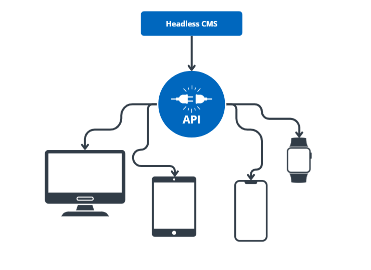 Estructura de Arquitectura Headless